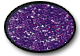 ait - ultrafine pearlescent - purple polkadot