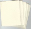 LI - 10 Off White Foldover Notes with envelopes