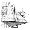 RC - Sailboat - Map Collage UM 55