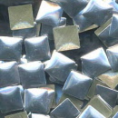 hotfix 5mm squares silver  1gr ca