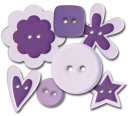 q - buttons pure purple