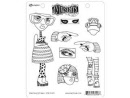 st  ranger dylusion stamp collection  pondering petunia