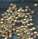 hotfix 2mm nailheads matte gold