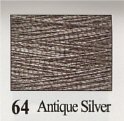 64 Metallic Threads Antique Silver