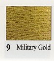 9 Metallic Threads  Military Gold